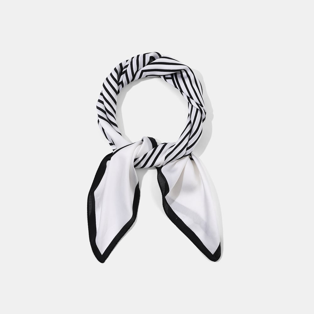 1 Piece Classic Strip Rayon Women's Summer Scarves Picture2