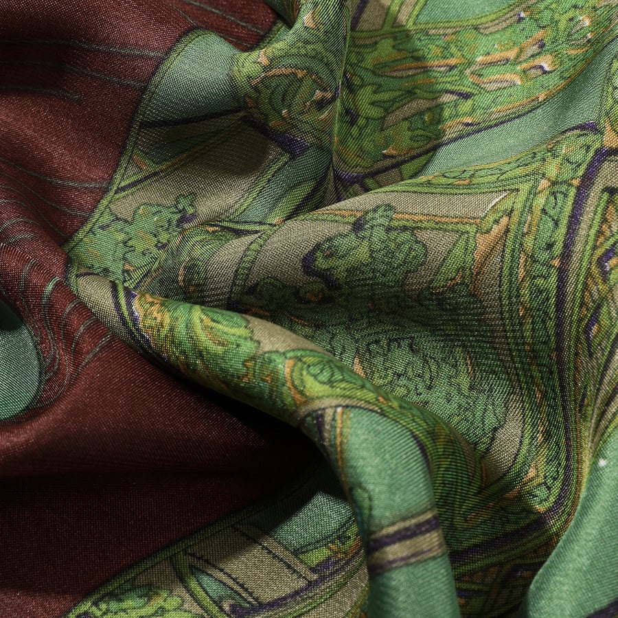 1 Piece Vintage Horse Rayon Women's Bandana Picture5