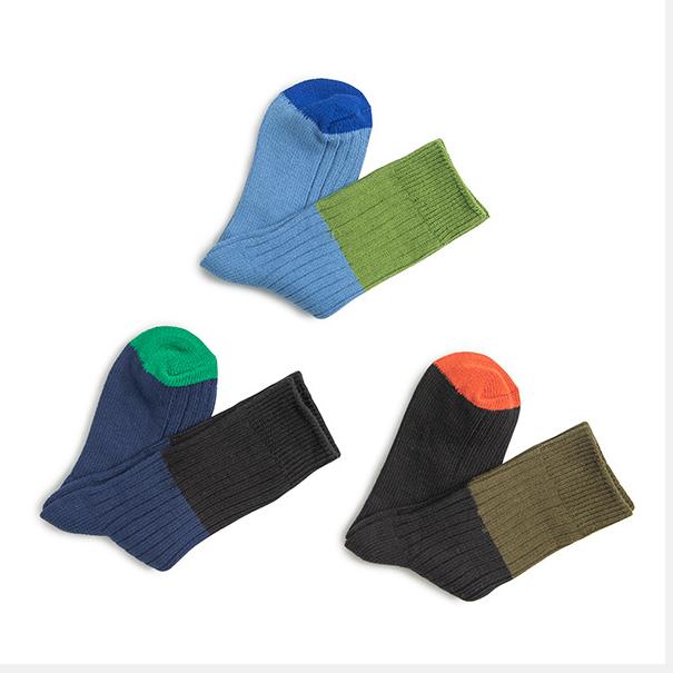 1 Pair Assorted Colors Cotton Women's Mid-Calf Socks Picture3