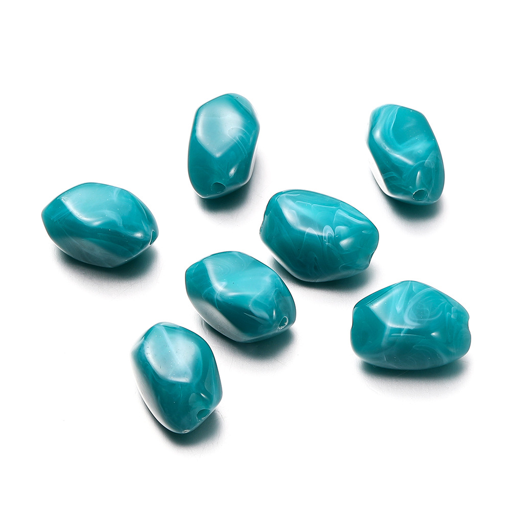 1 Bag of DIY Gradient Color Acrylic Jewelry Beads 