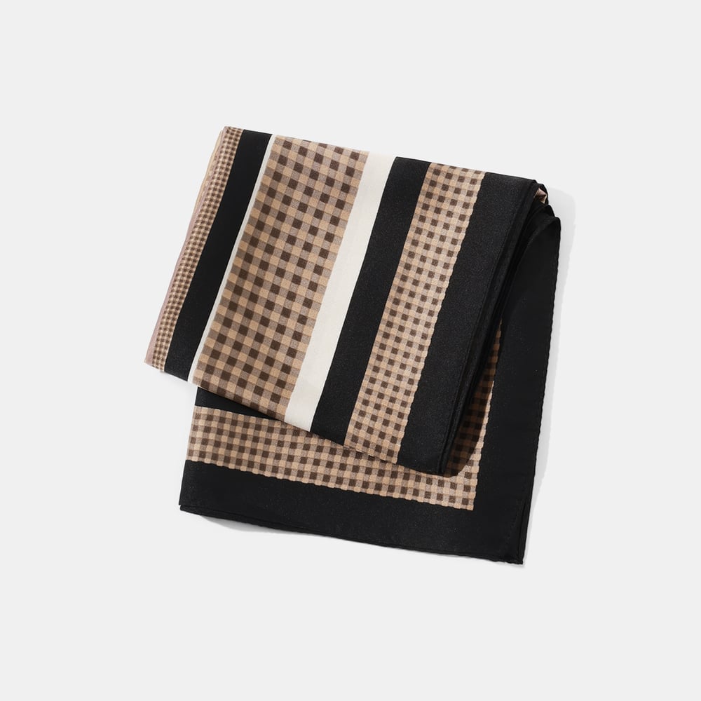 1 Piece Daily Plaid Rayon Women's Bandana Picture4