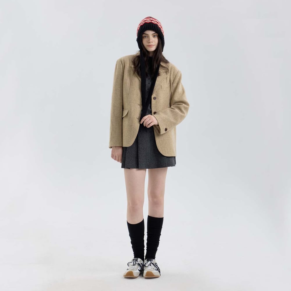 1 Piece Classic Series Fair Isle Woven Polyester Women's Hats h5Picture4