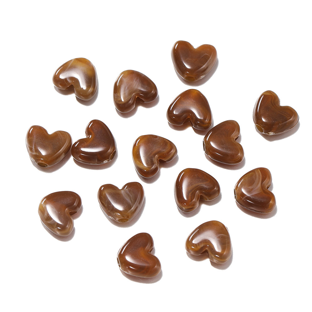1 Bag of DIY Mini Heart Acrylic Jewelry Beads