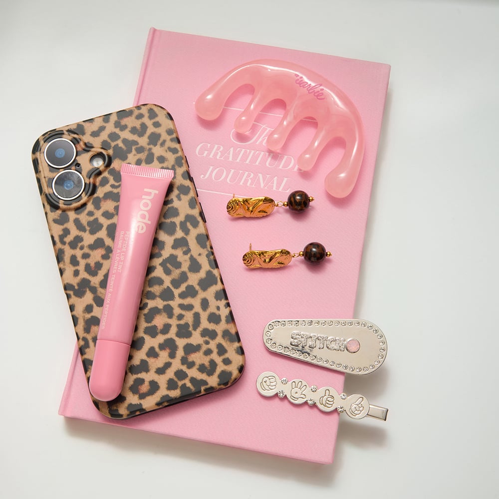 1 Pair Retro Resin Stainless Steel Gold Color Women's Drop Earrings Picture5