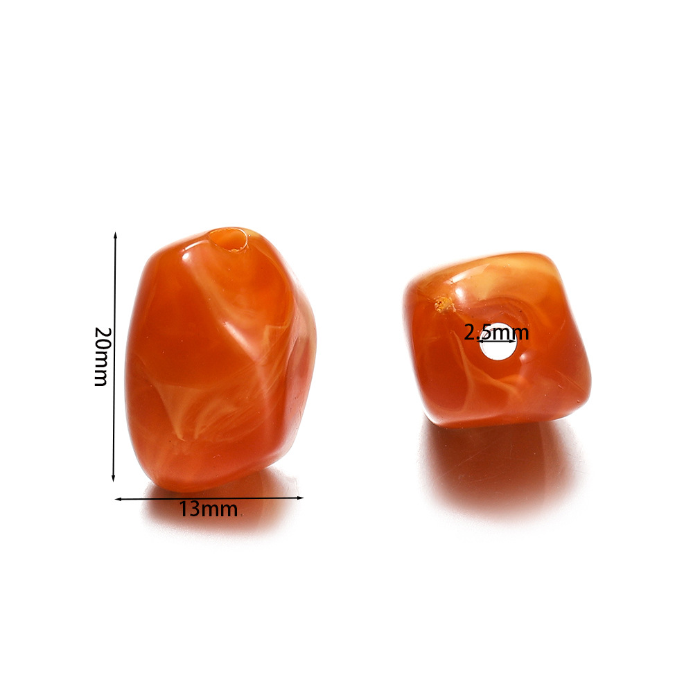 1 Bag of DIY Gradient Color Acrylic Jewelry Beads Picture4