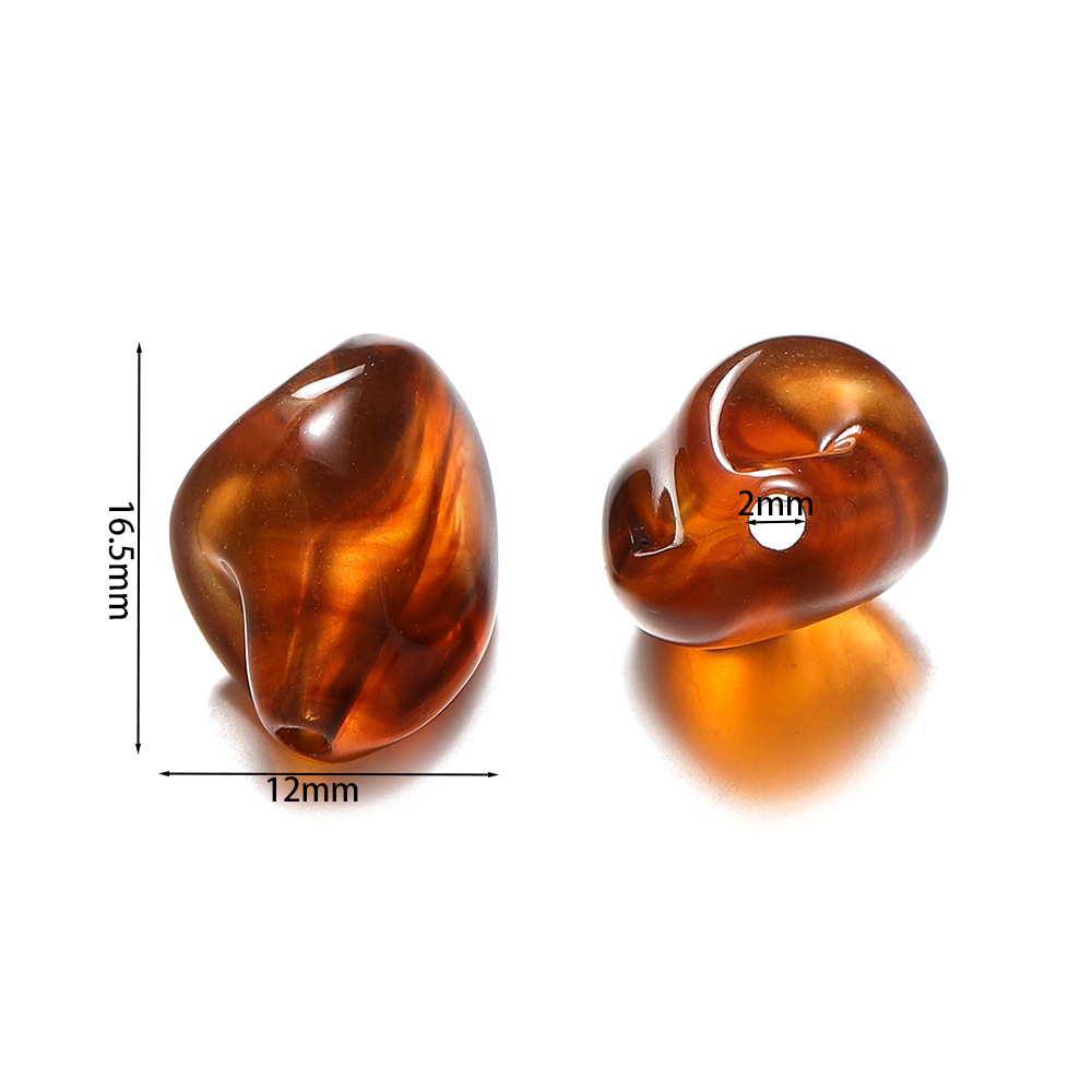 1 Bag of DIY Vintage Acrylic Jewelry Beads Picture3