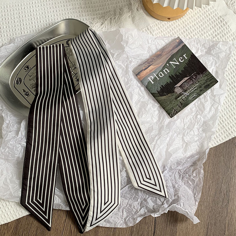 1 Piece Daily Strip Polyester Women's Bandana h5Picture4