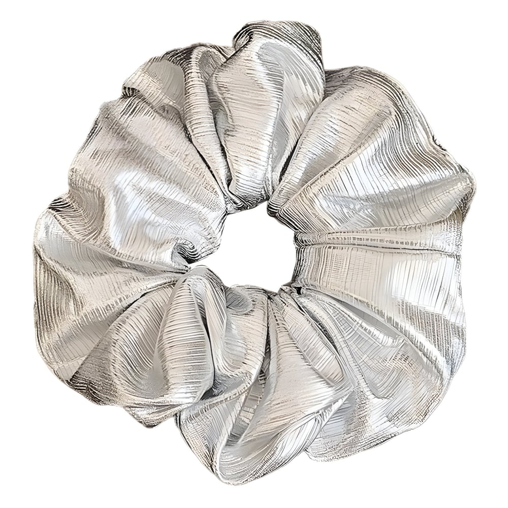 1 Piece Luxurious Strip Polyester Women's Scrunchies Picture4