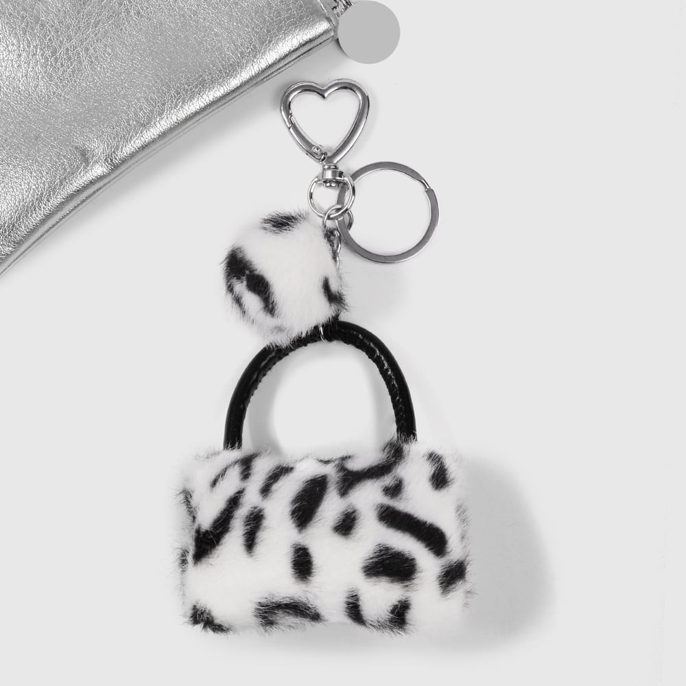 1 Piece Classic Leopard Print Polyester Women's Bag Charms