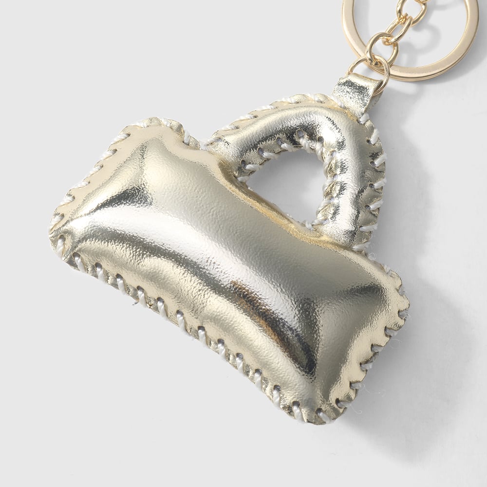 1 Piece Delicate Metallic Color Leather Women's Bag Charms Picture6