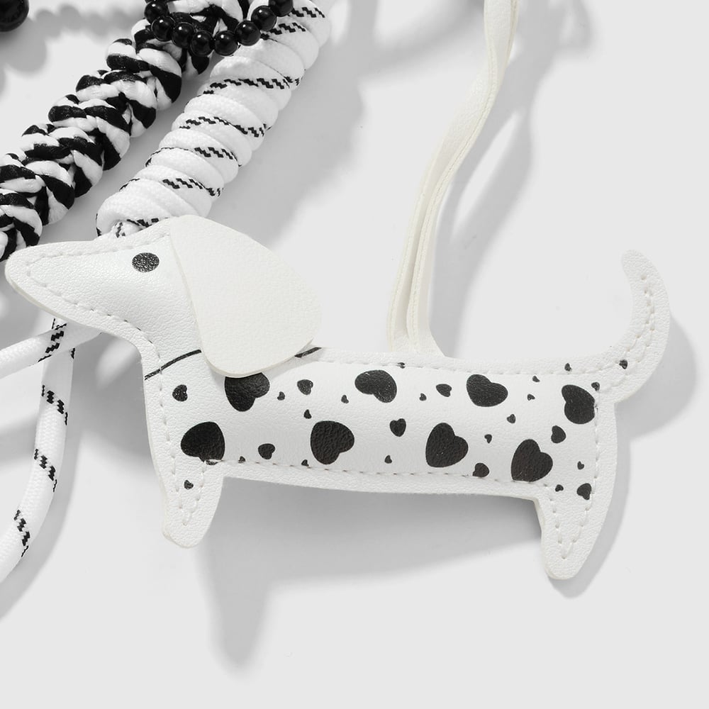 1 Piece Simple Series Dachshund Leather Women's Bag Charms Picture8