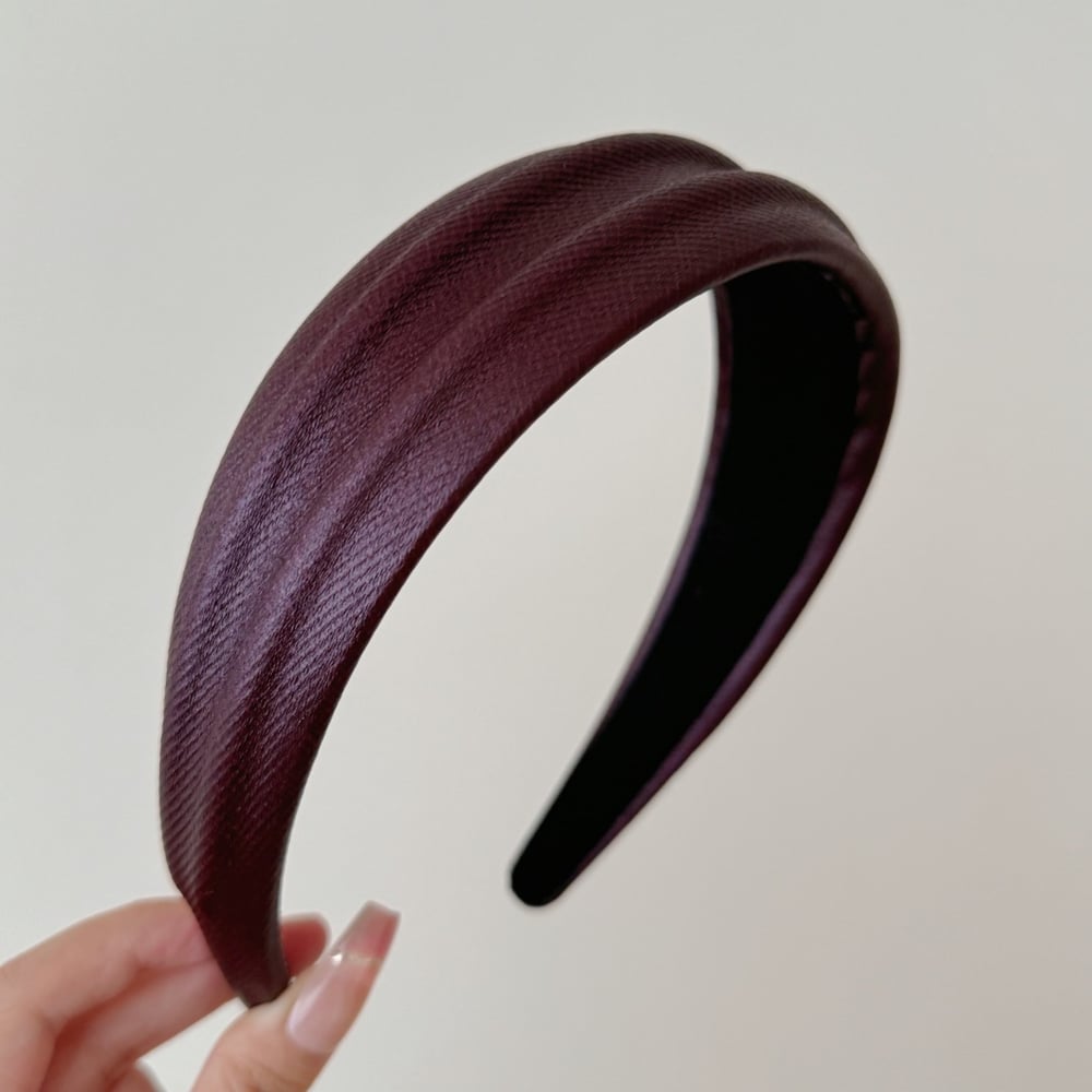1 Piece Classic Series Retro PU Women's Hair Bands 