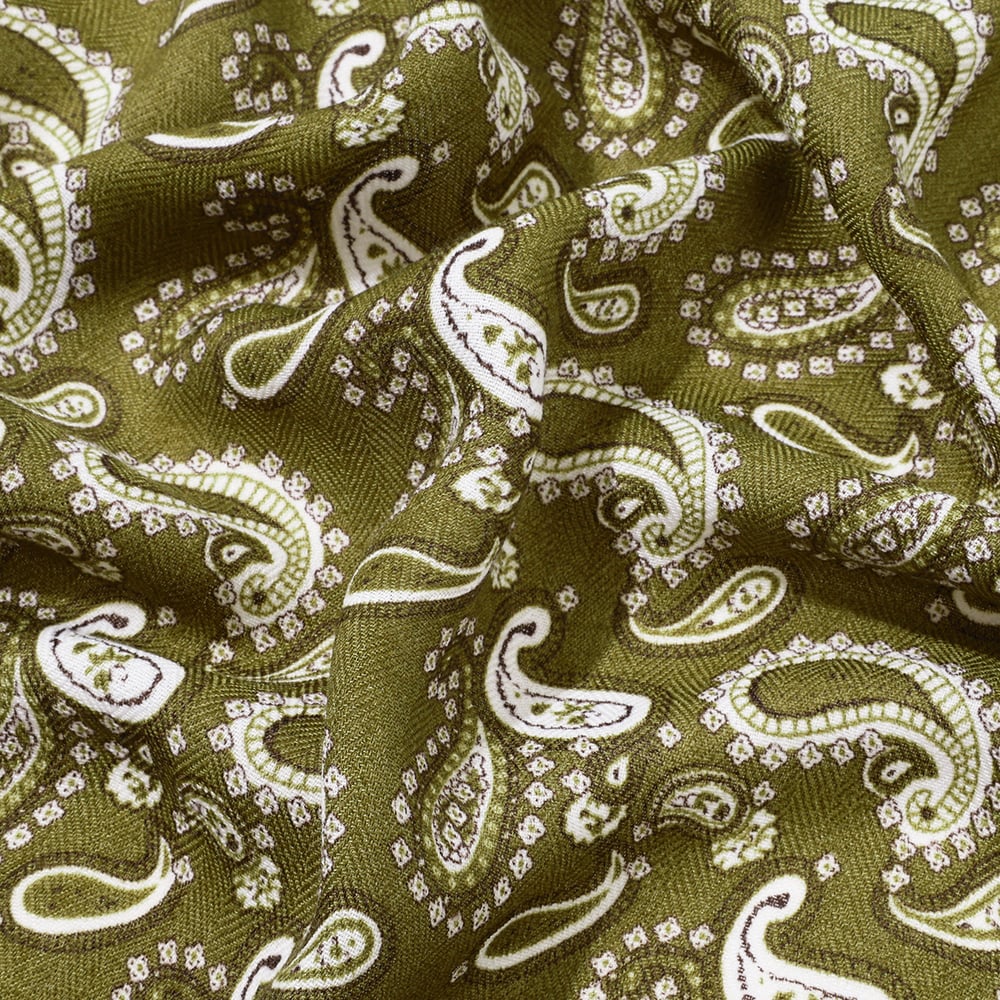 1 Piece Retro Mixed Color Paisley Pattern Polyester Bandana h5Picture4