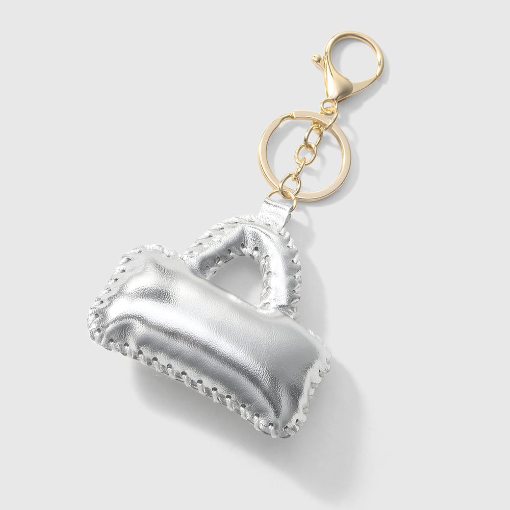 1 Piece Delicate Metallic Color Leather Women's Bag Charms h5Picture8