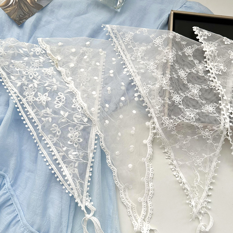 1 Piece Romantic Lace Flower Polyester Women's Hair Bands h5Picture4