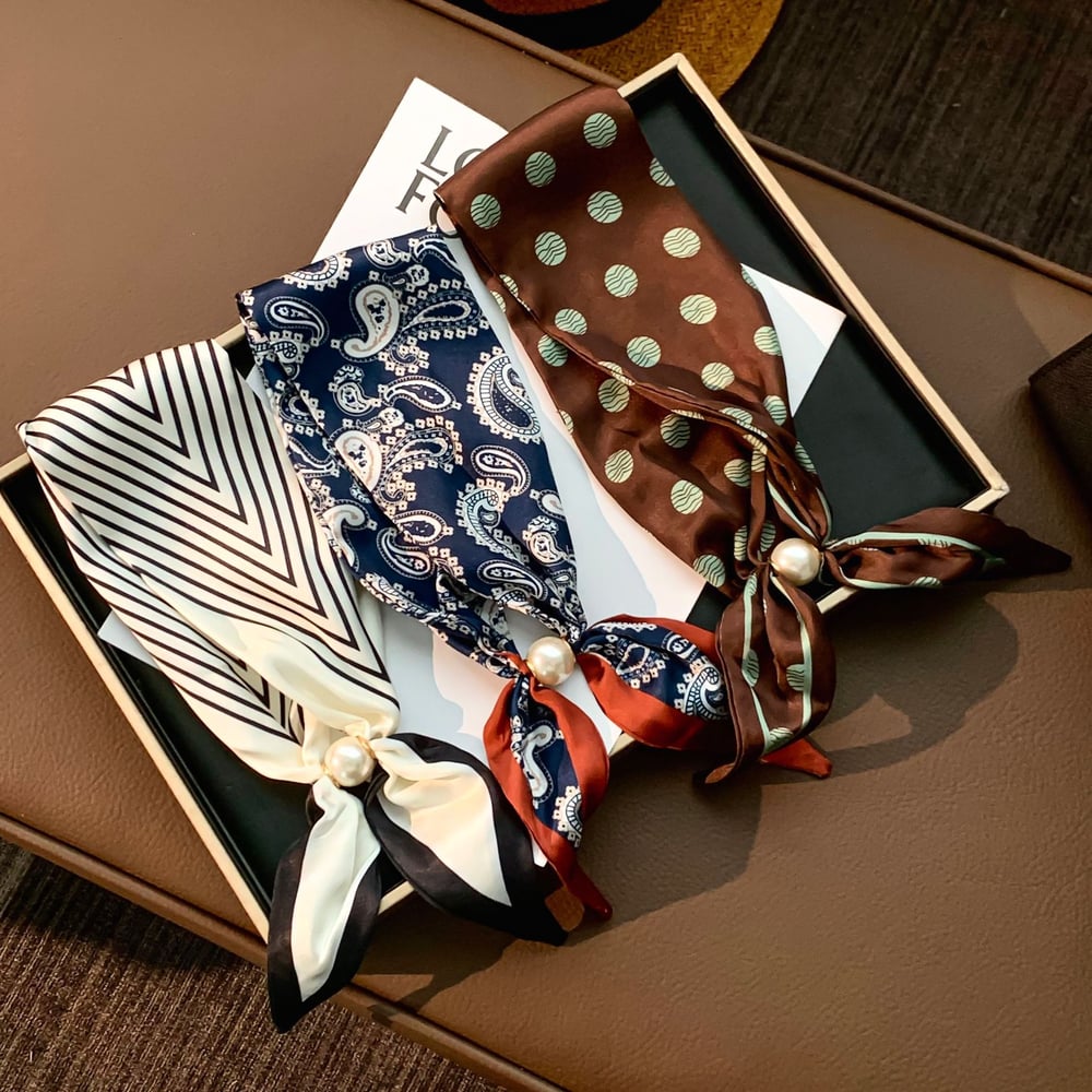 1 Piece Luxurious Paisley Pattern Polyester Women's Bandana h5Picture3