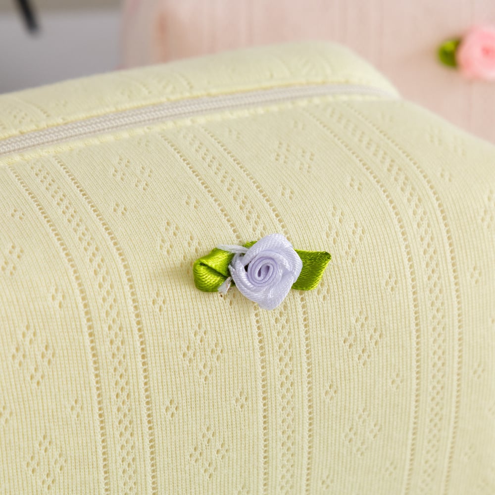 1 Stück süße Blumen-Make-up-Tasche aus Polyester h5Bild5