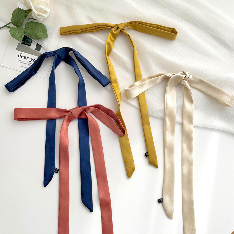 1 Piece Elegant Solid Color Polyester Women's Bandana h5Picture2