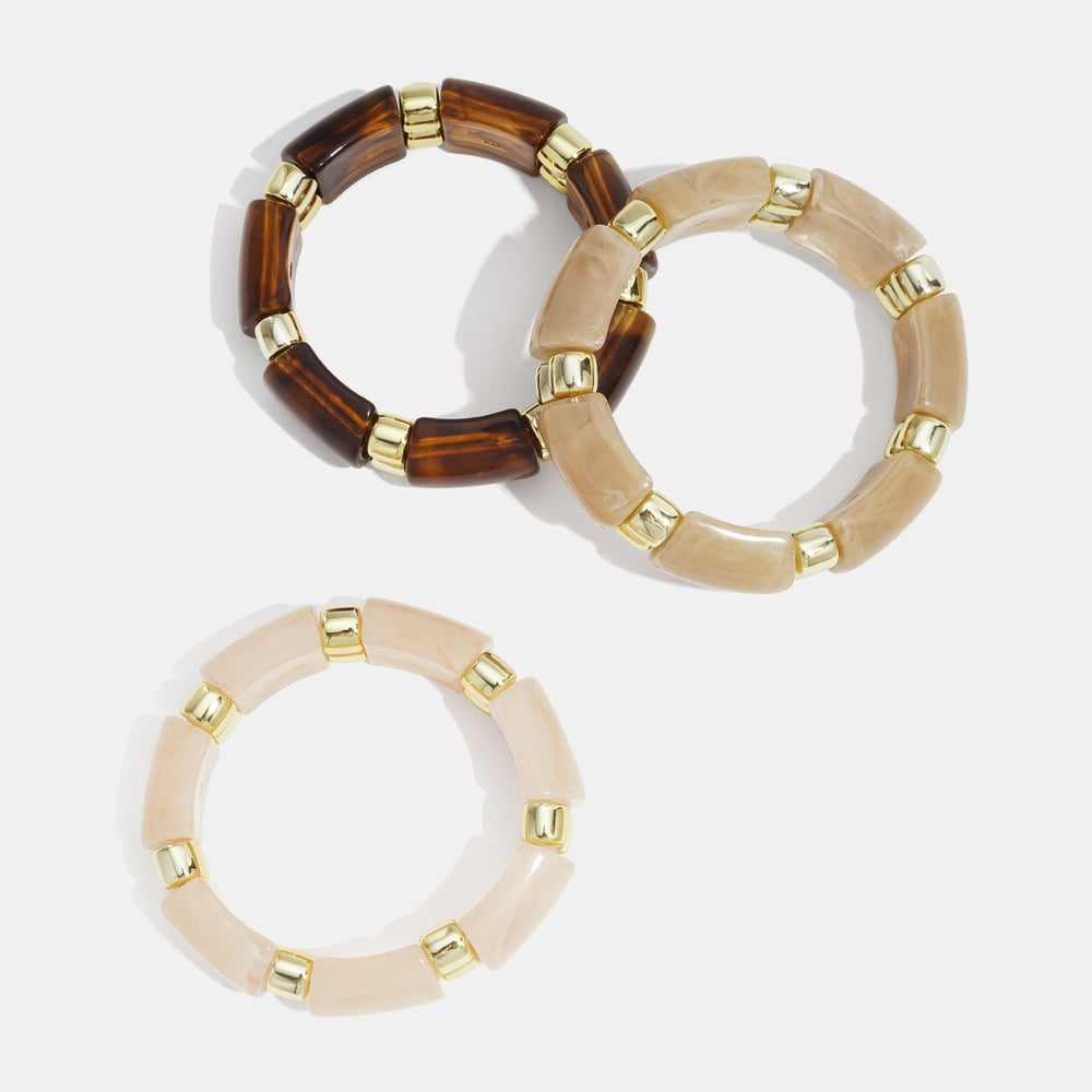 1 Parça Akrilik Boncuklu Bilezik Resim5