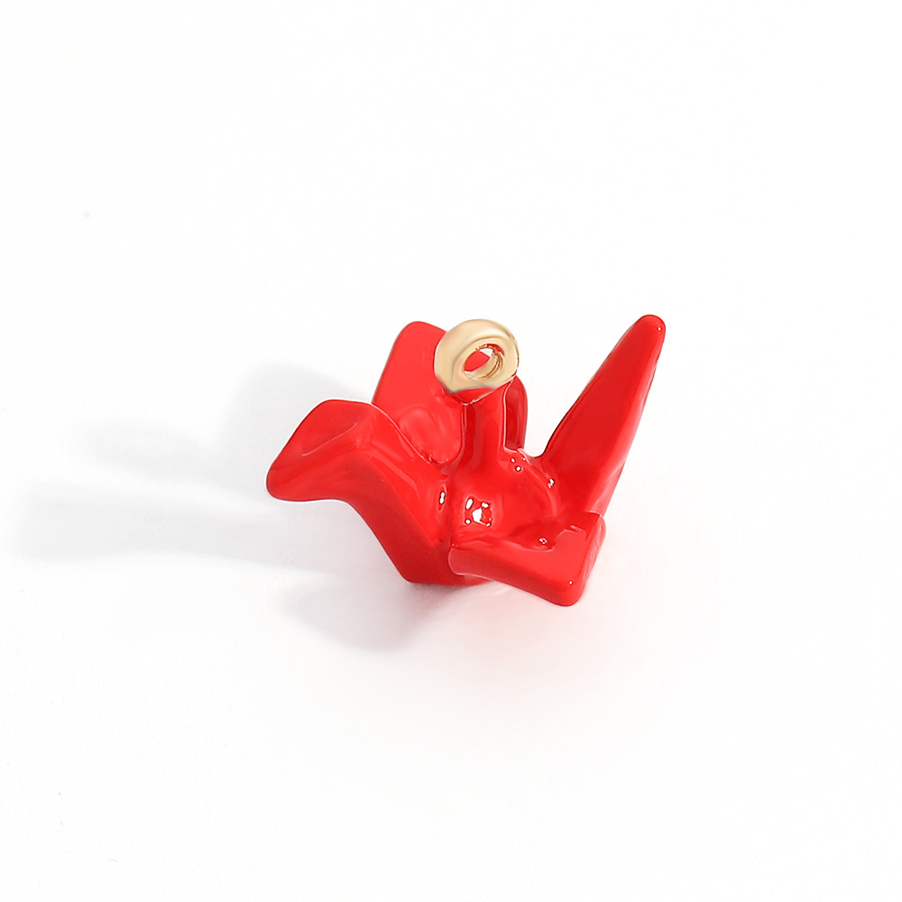 1 pièce DIY mignon fleur animal tortue nourriture oiseaux corail femmes pendentifs h5Image3