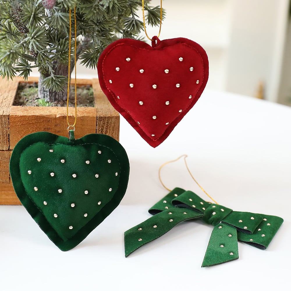 1 Piece Christmas Bowknot&Heart Polyester Women's Party Supplies Picture3