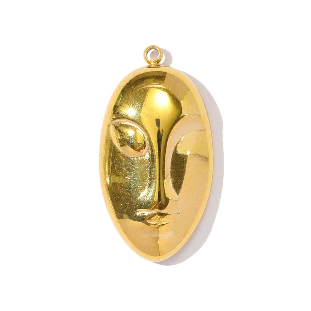 1 Piece Luxurious Clover Stainless Steel Zircon Women's Pendants 