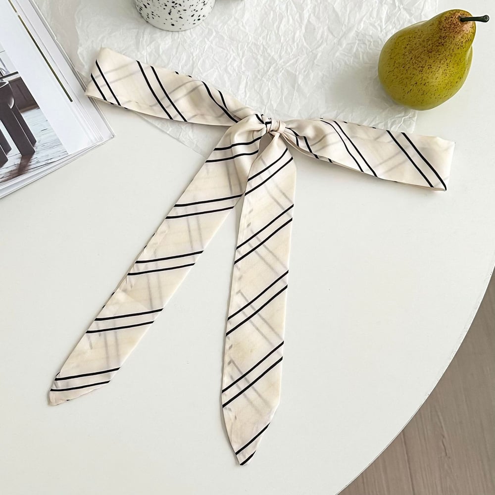 1 Piece Stylish Plaid Polyester Women's Bandana