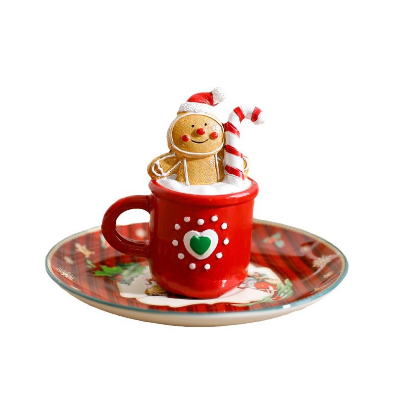 1 Piece Christmas Mug Resin Party Supplies Picture4