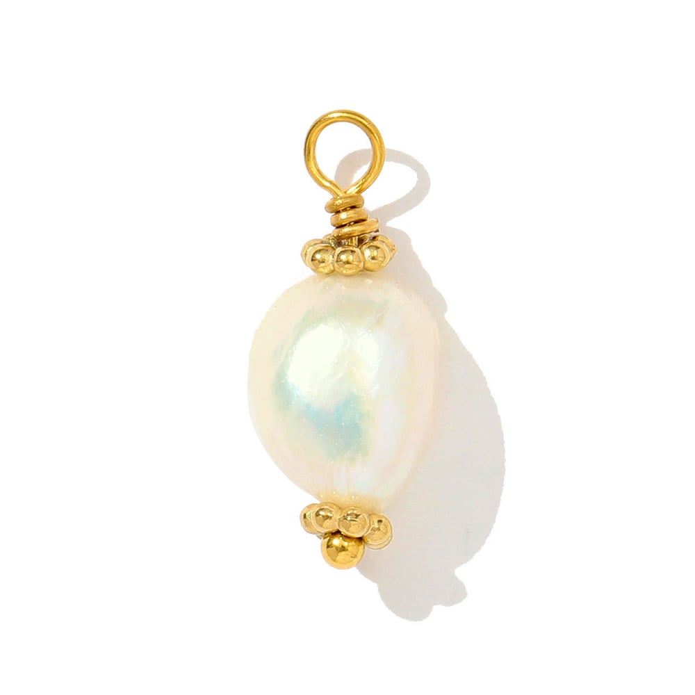 1 Piece Gorgeous Irregular Shape Fresh Water Pearl Women's Pendants 