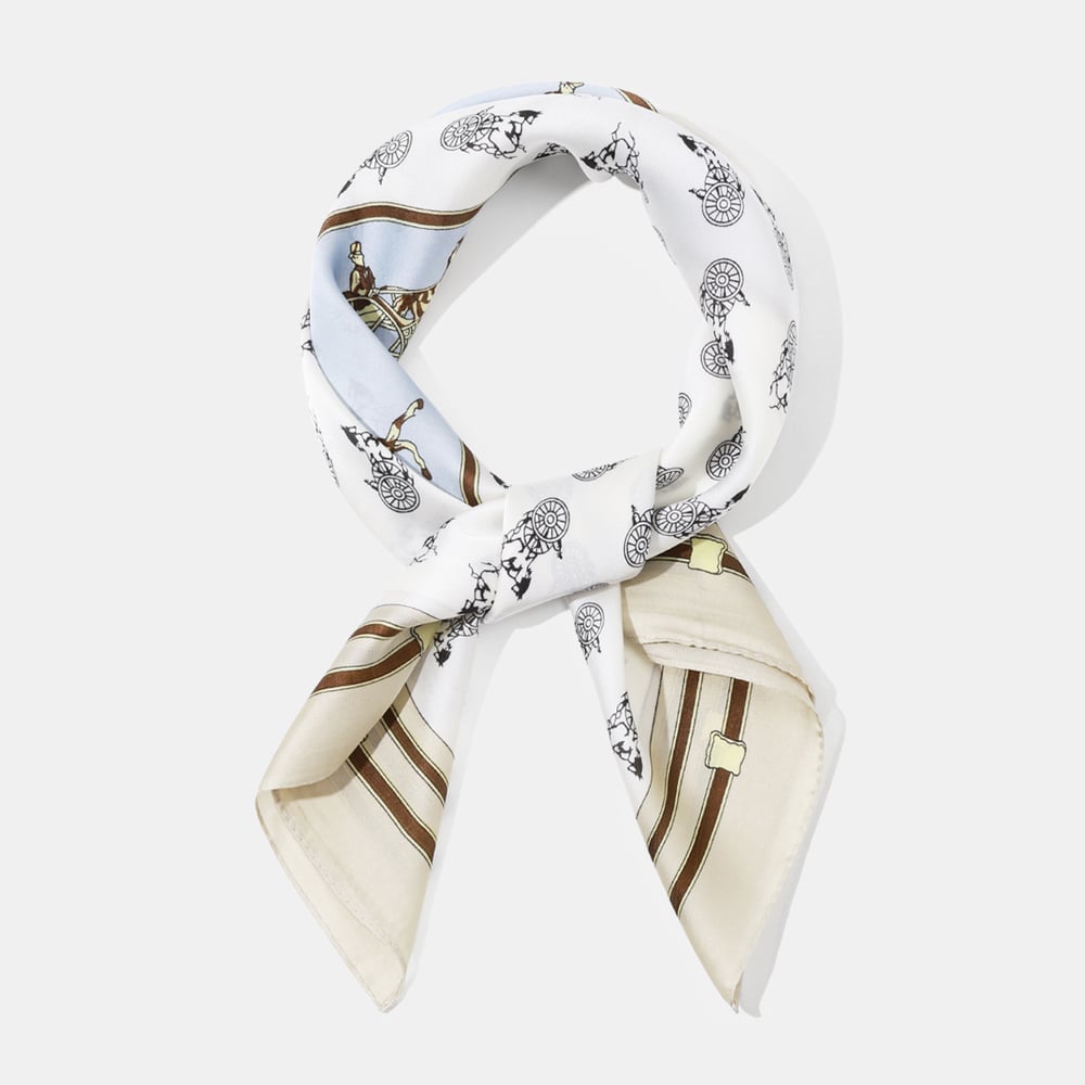 1 Piece Retro Horse Pattern Polyester Bandana h5Picture2