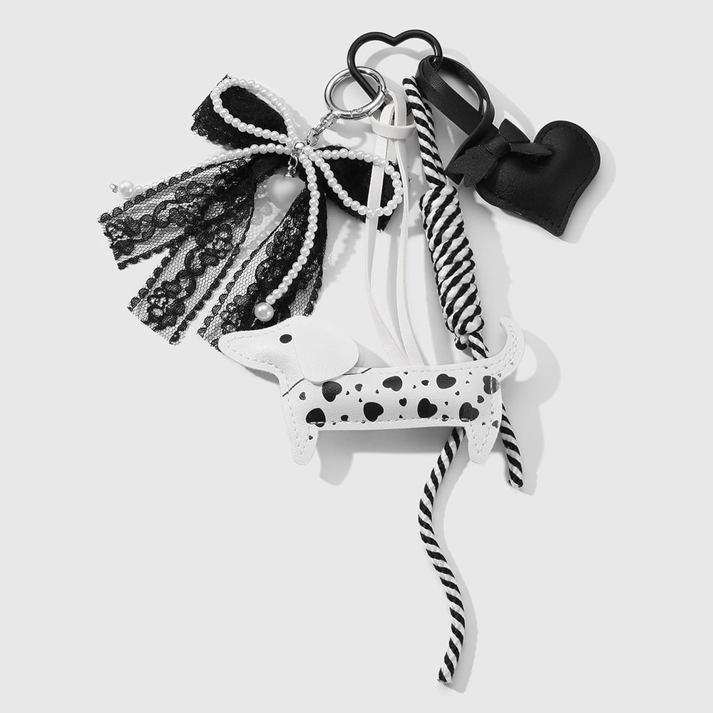 1 Piece Simple Series Dachshund Leather Women's Bag Charms Picture3