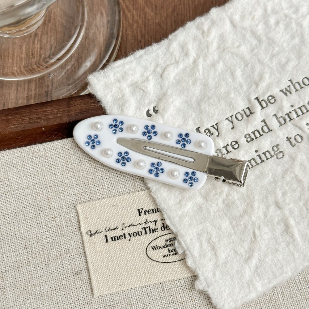 1 Piece Delicate Flower Acetate Women's Hair Clips 