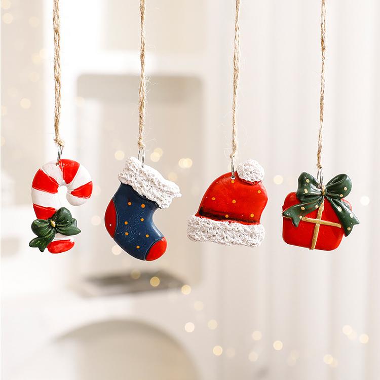 1 Piece Christmas Mini Decoration Resin Party Supplies Picture4