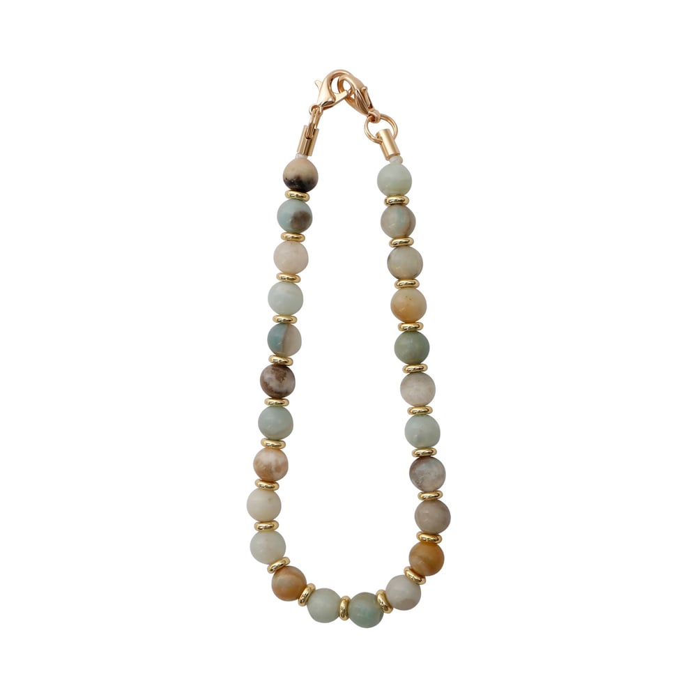 1 Piece Retro Beads Natural Stones Phone Chain