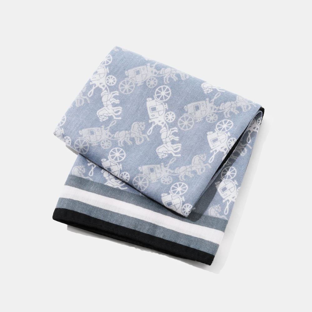 1 Piece Retro Carriage Pattern Polyester Bandana h5Picture3