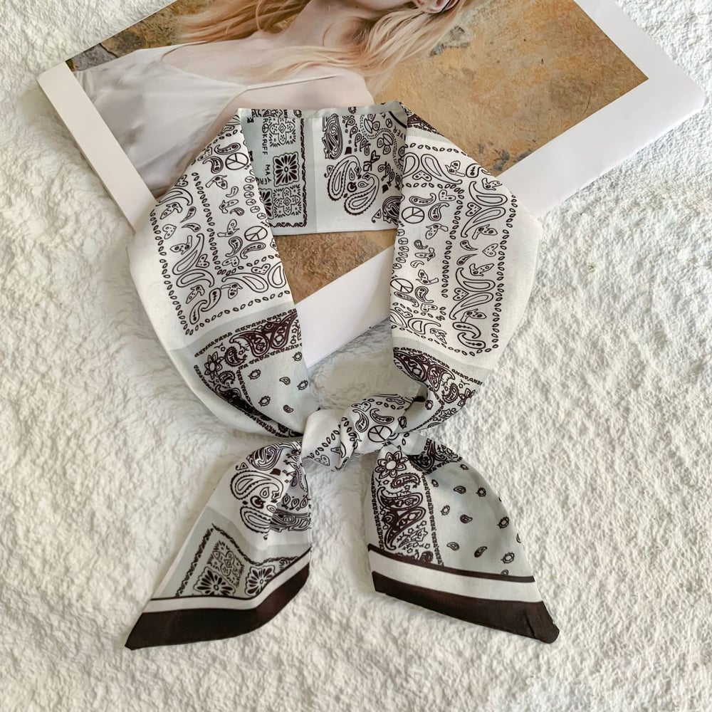 1 Piece Retro Paisley Pattern Polyester Women's Bandana