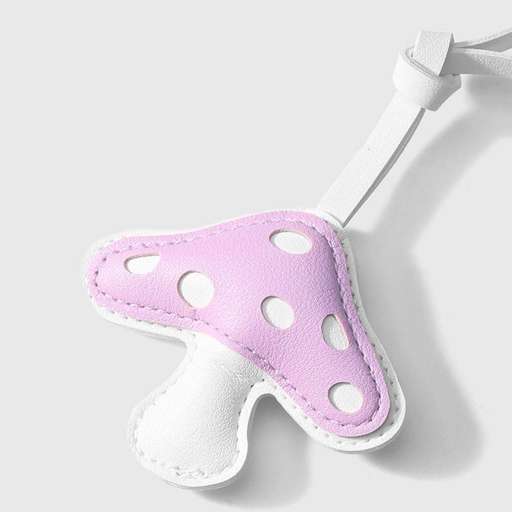 1 Piece Colorful Mushroom Leather Women's Bag Charms Picture9