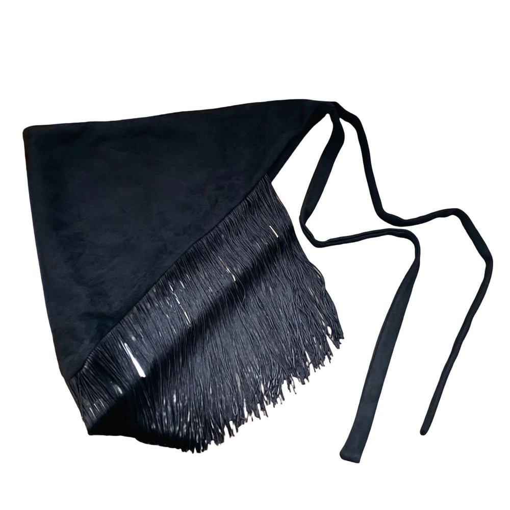 1 Piece Leopard Print Tassel Polyester Women's Bandana h5Picture4