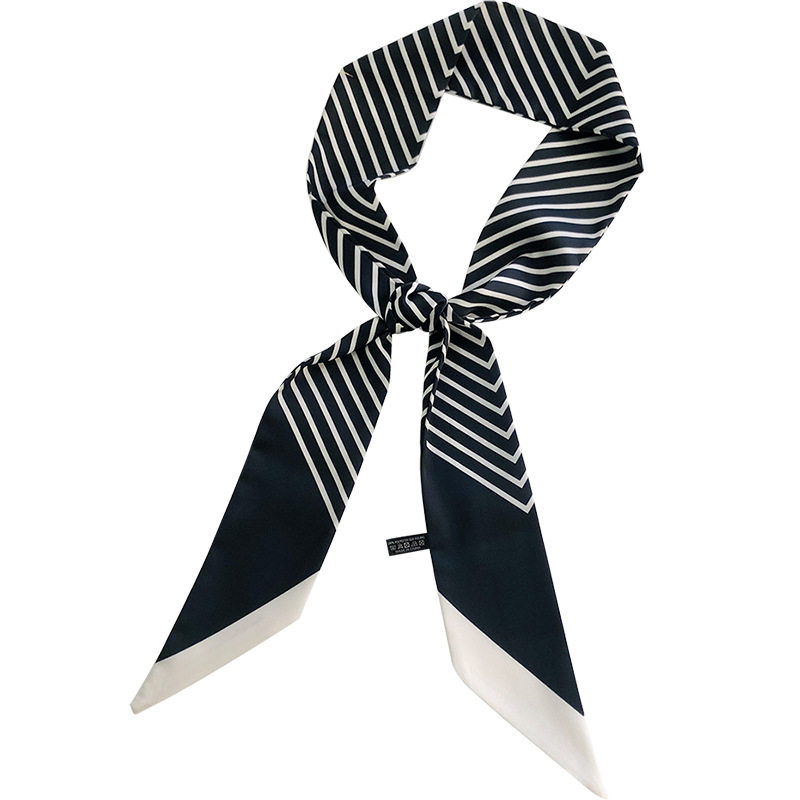 1 Piece Simple Strip Polyester Women's Bandana h5Picture5