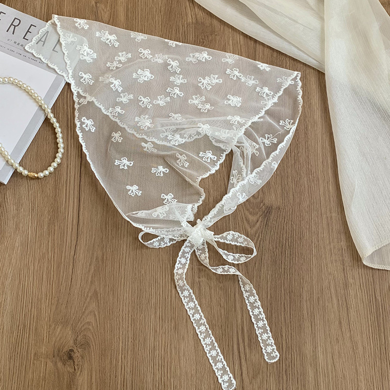 1 Piece Sweet Lace Polyester Women's Summer Scarves