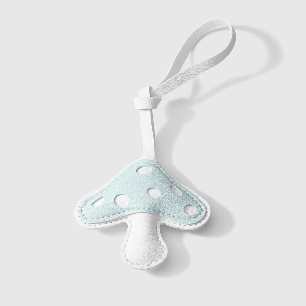 1 Piece Colorful Mushroom Leather Women's Bag Charms 