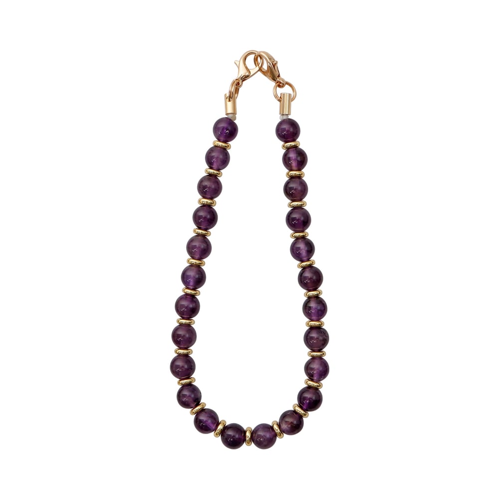 1 Piece Retro Beads Natural Stones Phone Chain