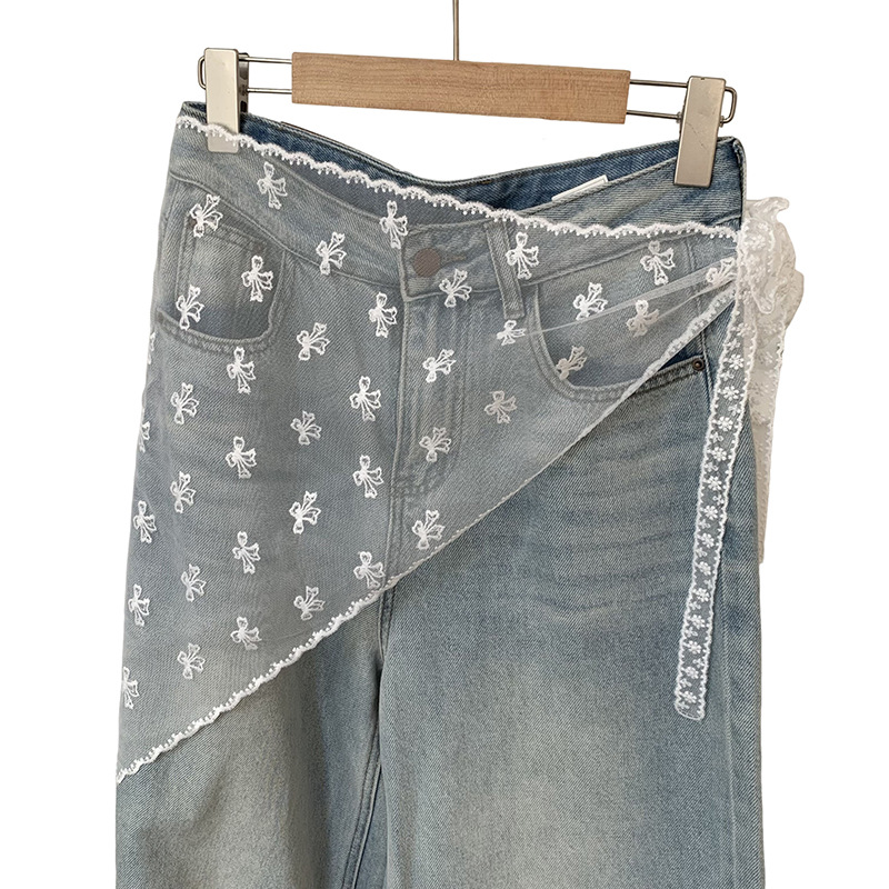 1 Piece Sweet Lace Polyester Women's Summer Scarves h5Picture4