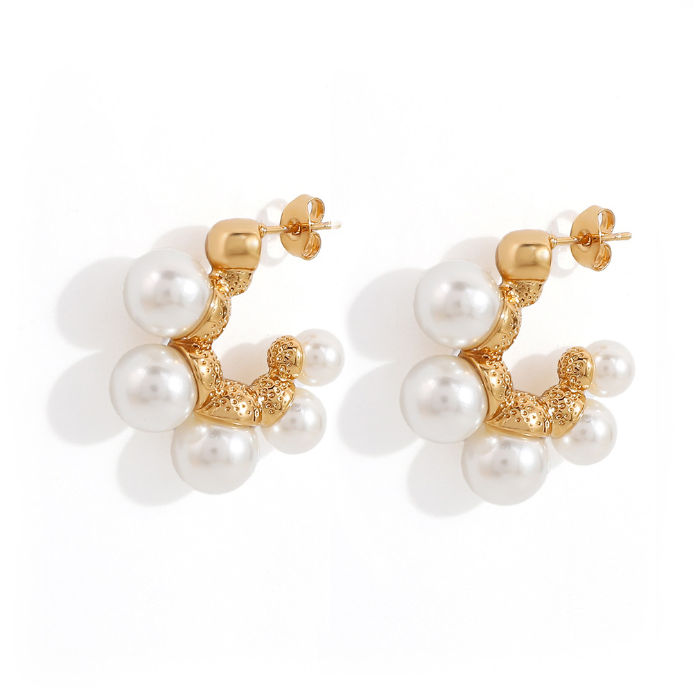 1 Pair Simple Series Daily Turtle Stainless Steel Women's Stud Earrings Picture5