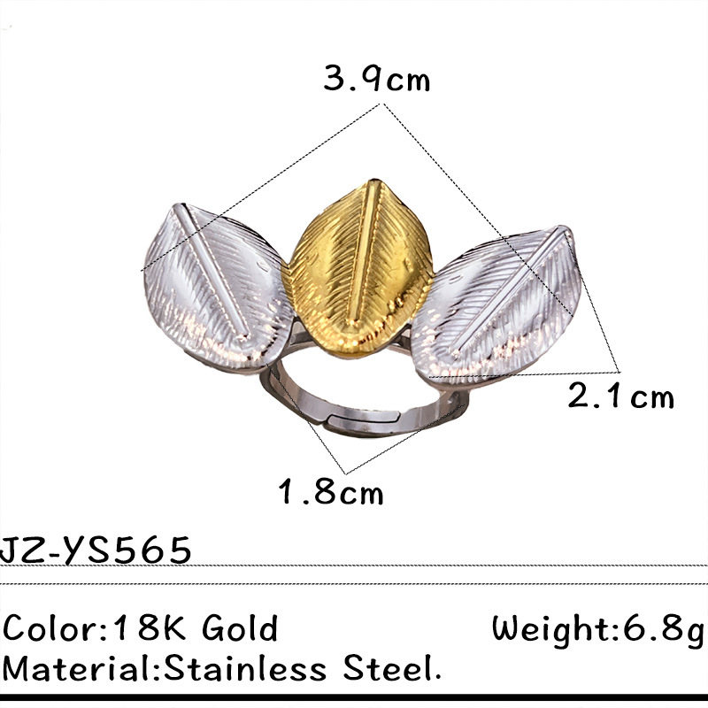 1 Parça Çiçek Şeklinde Paslanmaz Çelik Karışık Renkli Manşet Bileklik 