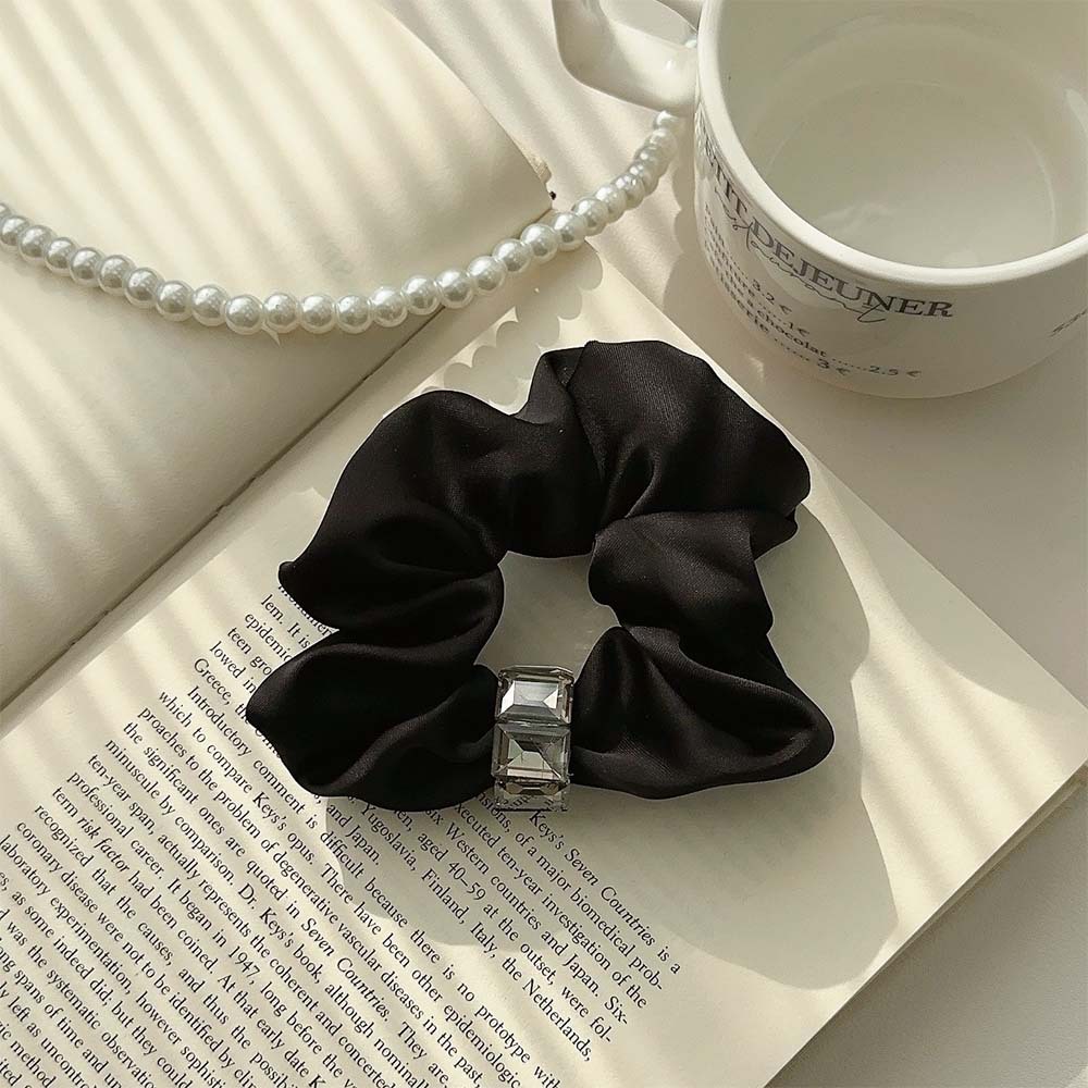 1 Piece Elegant Solid Color Polyester Women's Scrunchies