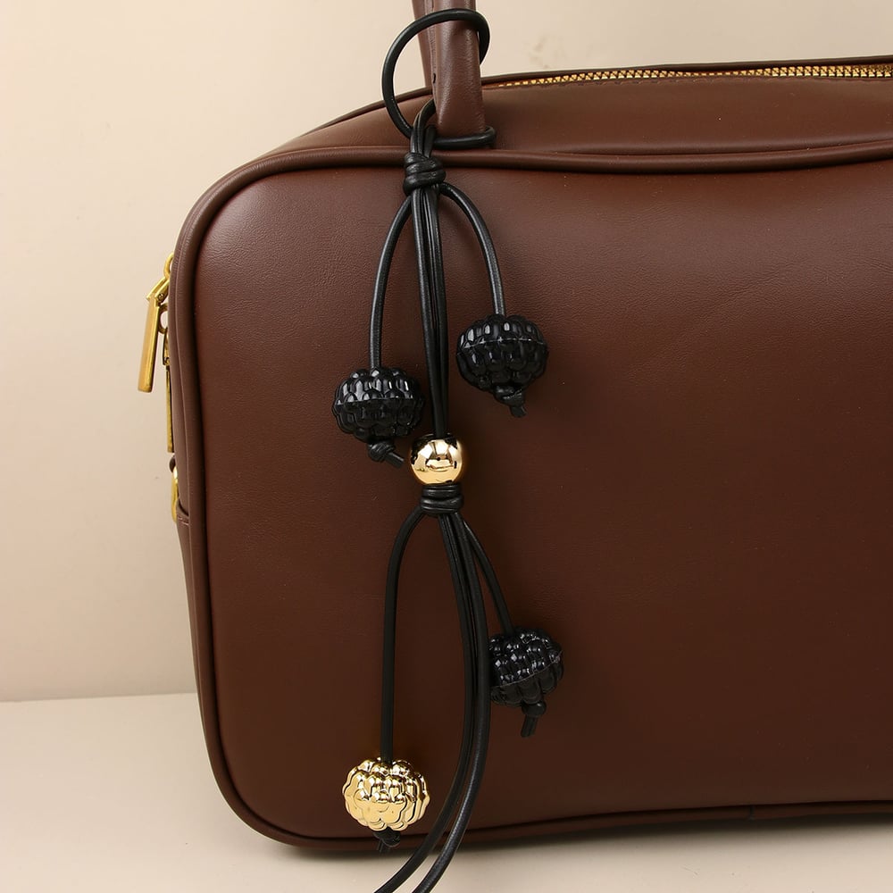 1 Piece Imitation Fruit Hand Woven Women's Bag Charms