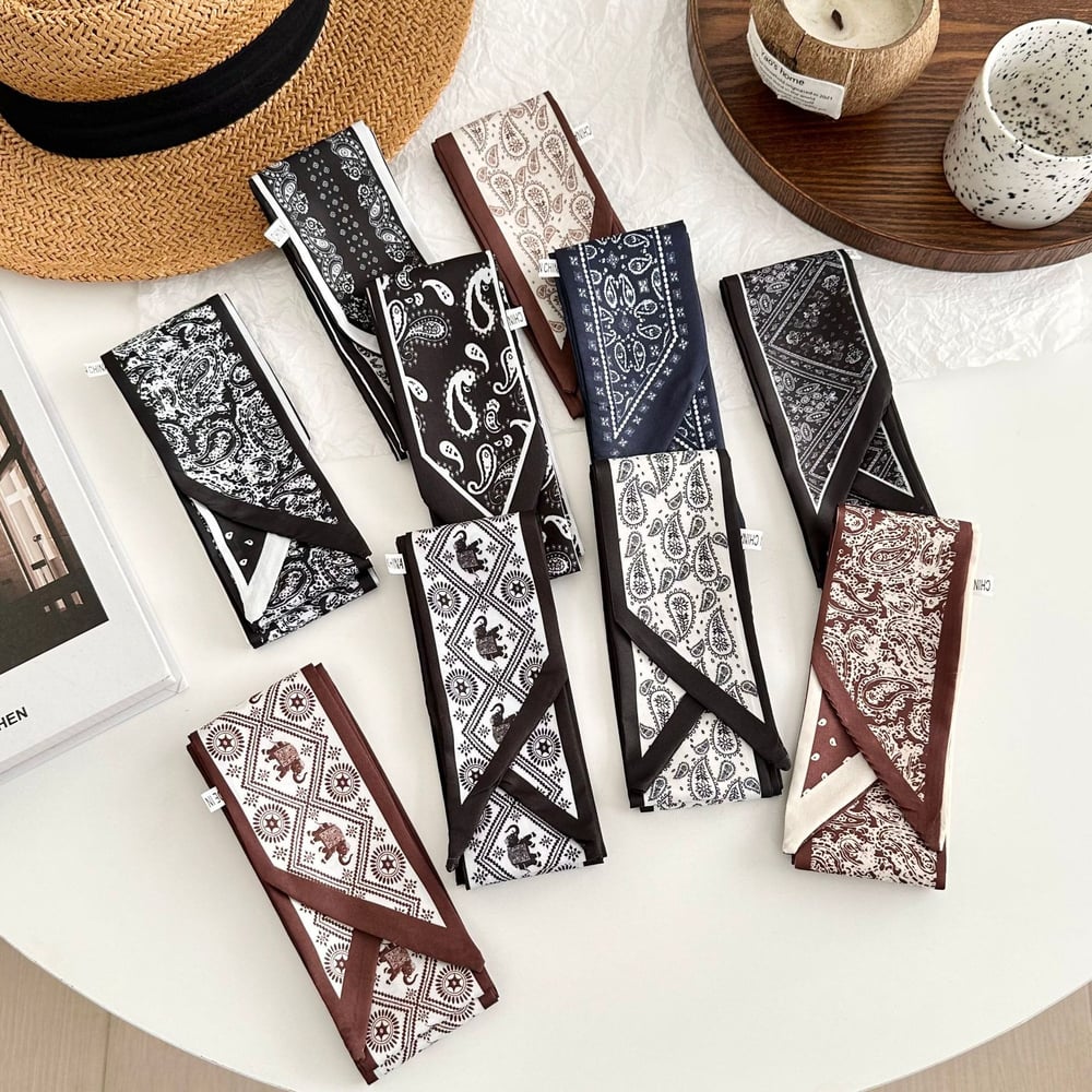 1 Piece Bohemian Paisley Pattern Women's Bandana h5Picture2