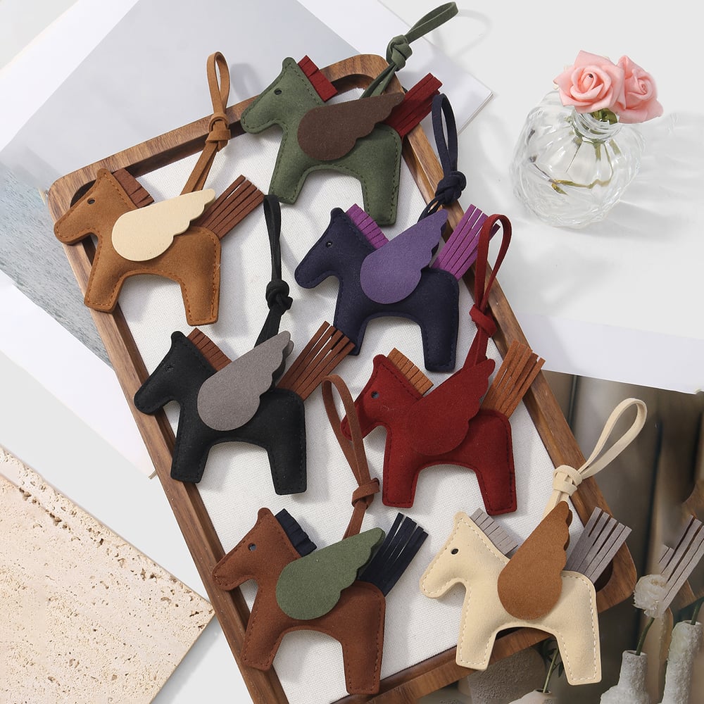 1 Piece Cute Cartoon Horse Bag Charm Picture4