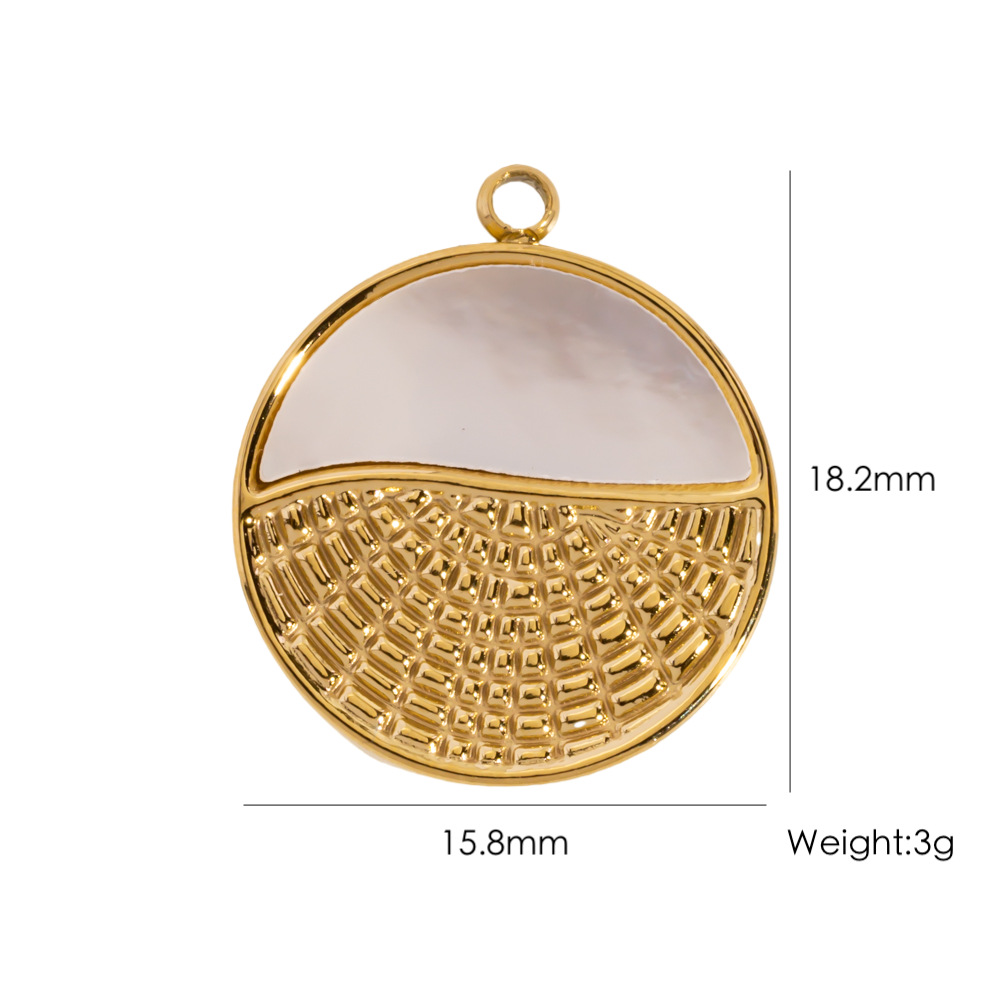Pendentif femme en acier inoxydable en forme de cœur et de soleil (1 pièce)